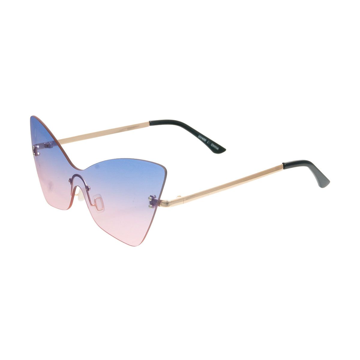 Rimless Butterfly Sunglasses