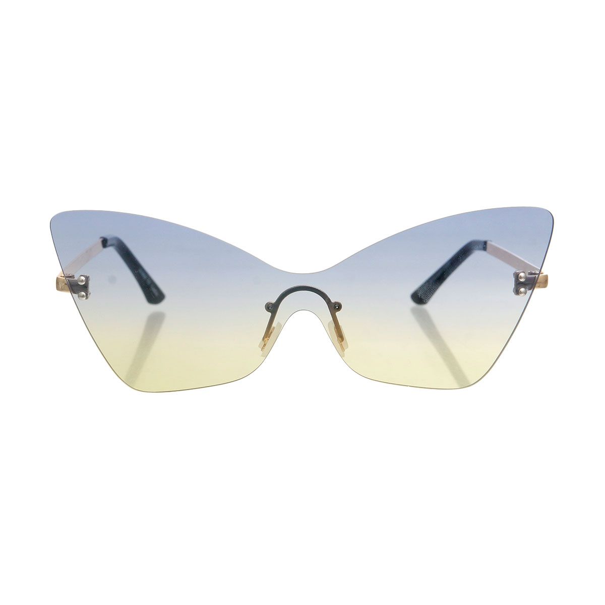 Rimless Butterfly Sunglasses